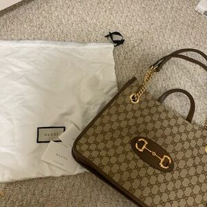 Gucci 1955 Horsebit Large GG Canvas
